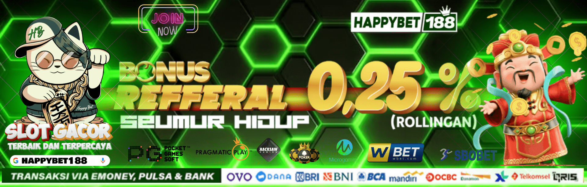 BONUS REFFERAL HINGGA 25%