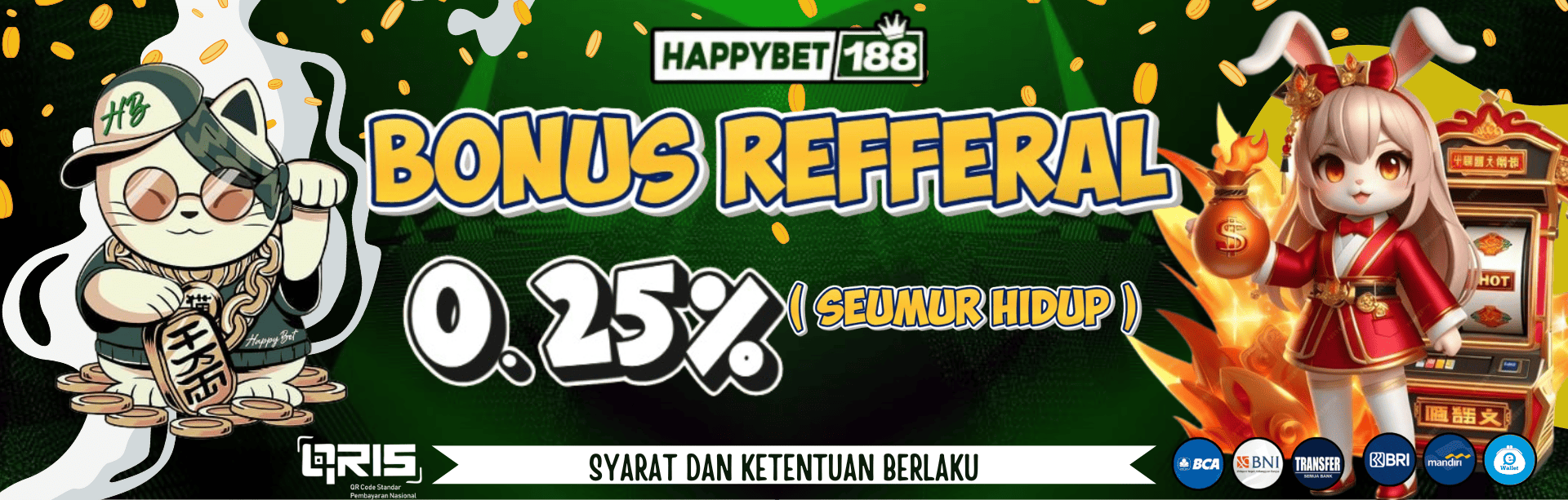 BONUS REFFERAL HINGGA 25%