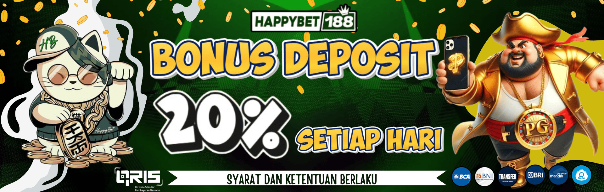 BONUS DEPOSIT SETIAP HARI 20%