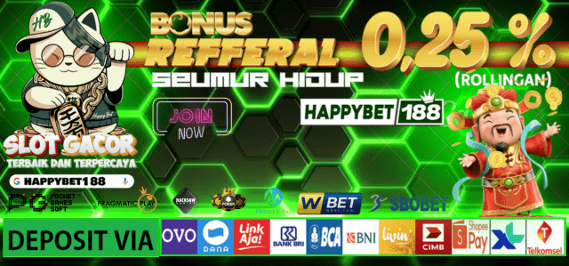 BONUS REFFERAL HINGGA 25%