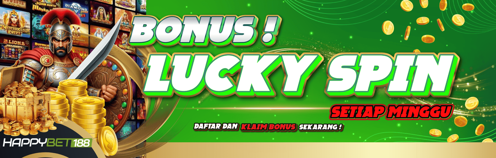 EVENT LUCKY SPIN MINGGUAN