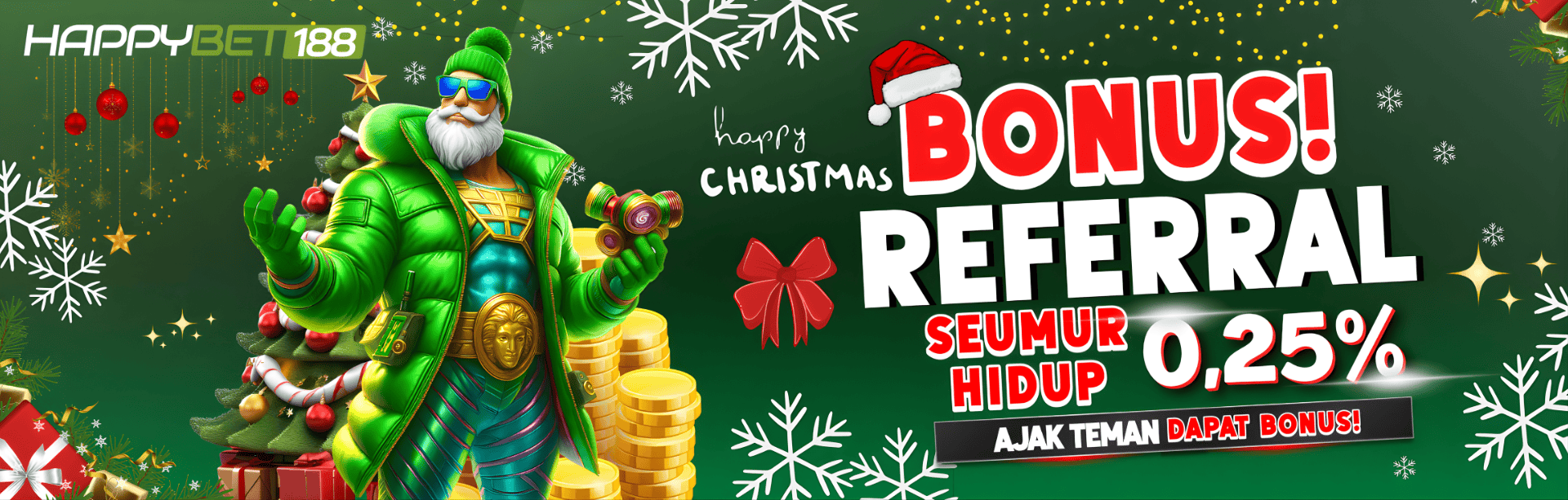BONUS REFFERAL HINGGA 25%