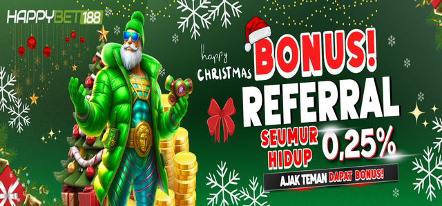 BONUS REFFERAL HINGGA 25%