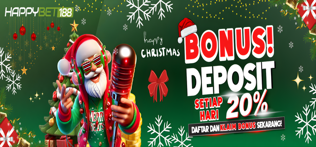 BONUS DEPOSIT SETIAP HARI 20%