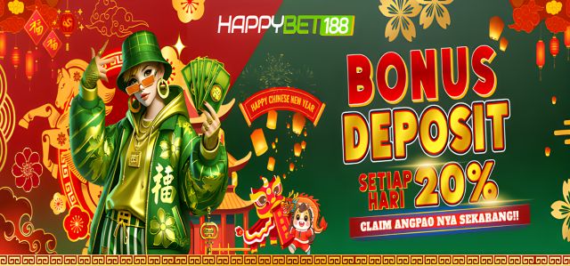 BONUS DEPOSIT SETIAP HARI 20%