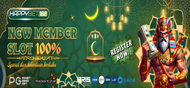 BONUS HAPPY NEW MEMBER 100% SLOT