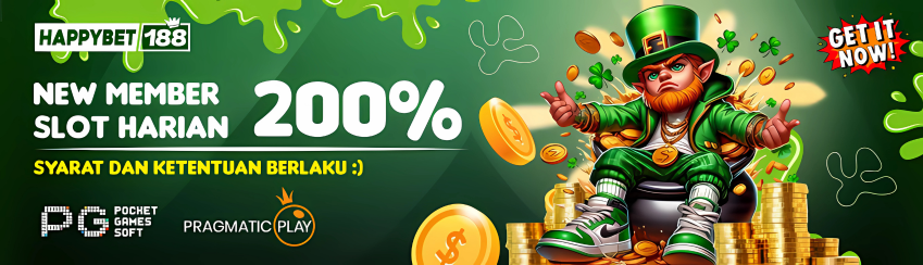 BONUS NEW MEMBER SLOT 200%