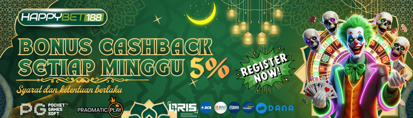 SPECIAL BONUS CASHBACK MINGGUAN UP TO 5%