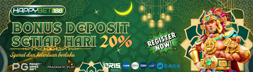 BONUS DEPOSIT 20% SETIAP HARI