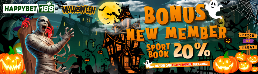 WELCOME BONUS NEW MEMBER 20%  SPORTSBOOK